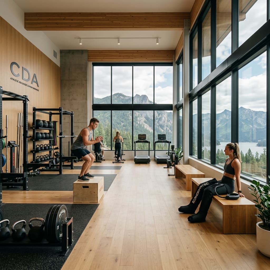 Functional athletic conditioning and recovery facility